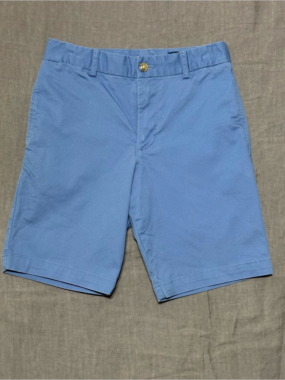 Polo by Ralph Lauren Light Blue Flat Front Shorts